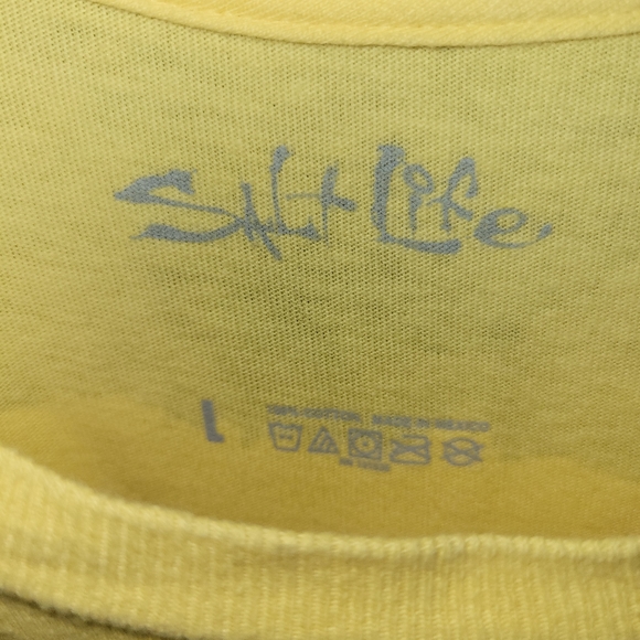 Salt Life Redfish At Sunset Long Sleeve Tee Size Large - Picture 3 of 7